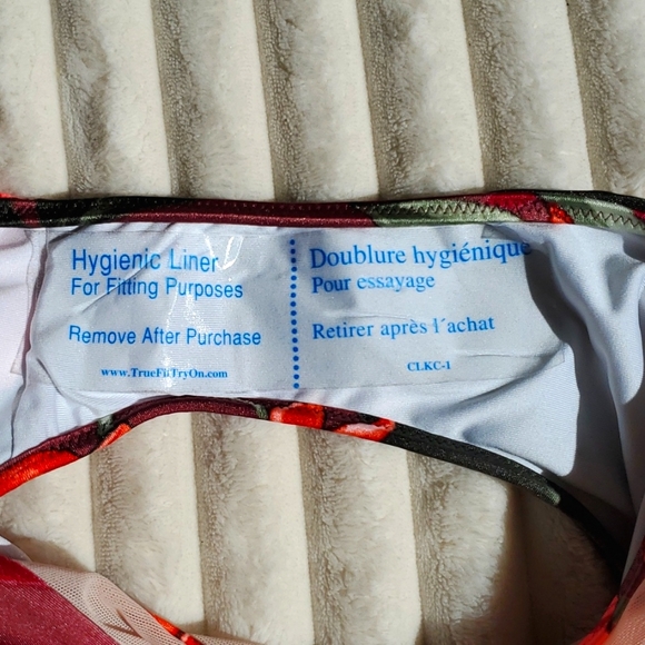 Victoria's Secret Pink Medium Tropical One Piece Plunge Swimsuit - Picture 10 of 10